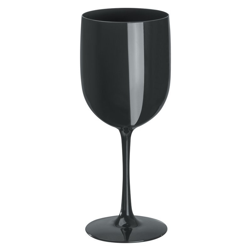 Pahar plastic pentru sampanie 450 ml - 146103, BLACK