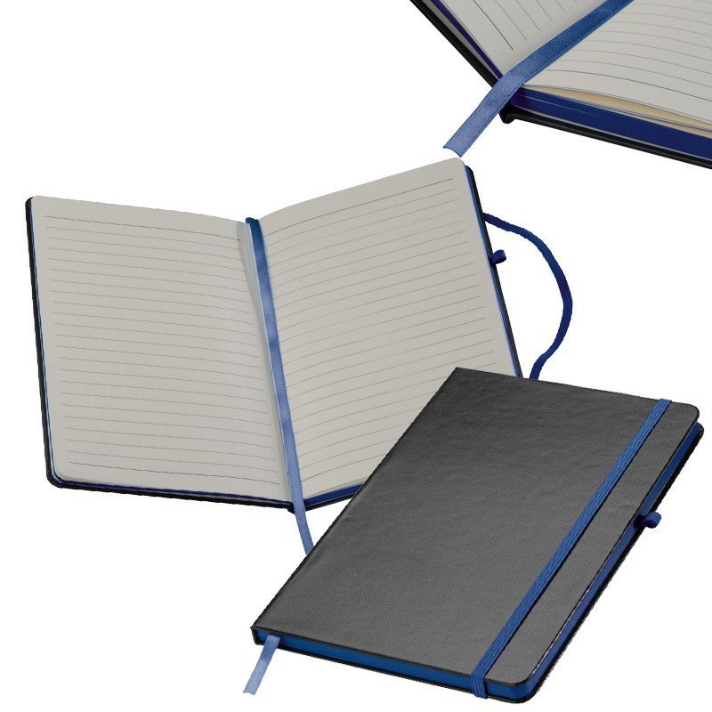 Carnetel A5 160 pagini liniate coperti PVC - 037904, Blue Carnetel A5 160 pagini liniate coperti PVC - 037904, Blue