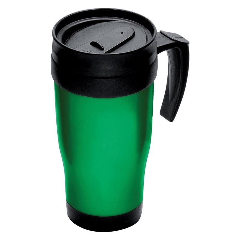 Cana termoizolanta 400 ml plastic - 561009, Green Cana termoizolanta 400 ml plastic - 561009, Green