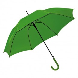 Umbrela cu maner plastic curbat - 520009, Green