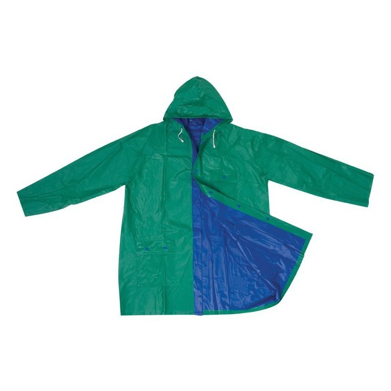 Pelerina cu capse cu 2 fete colorate - 920549, Green/blue