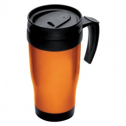 Cana termoizolanta 400 ml plastic - 561010, Orange