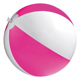 Minge plaja bicolora  panel 40 cm diametru 26 cm - 105111, Pink