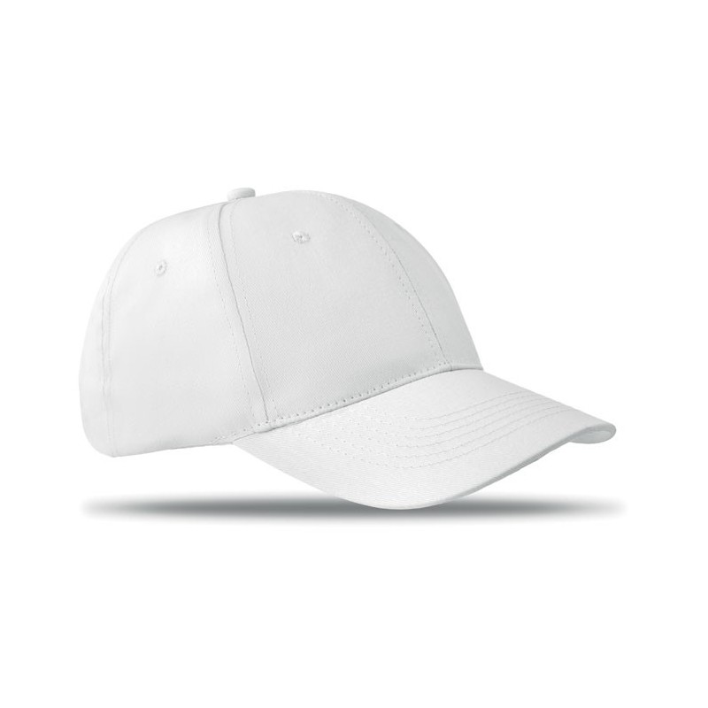 BASIE - Șapcă cu 6 panele              MO8834-06, White