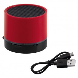 Boxa wireless  3 W aspect metalic - 092505, Red