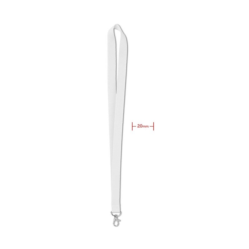 SIMPLE LANY - Lanyard                        MO9058-06, White