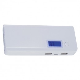 Powerbank 10000 mAh carcasa plastic - 051806, White