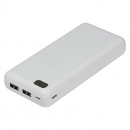 Powerbank 20000 mAh carcasa plastic - 149806, WHITE