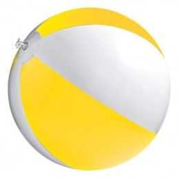 Minge plaja bicolora  panel 40 cm diametru 26 cm - 105108, Yellow