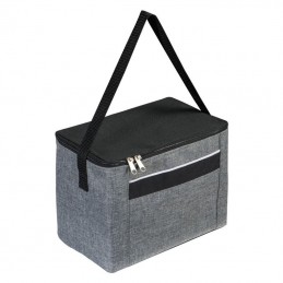 Cooler bag 8 doze 27x21x16cm  - 071477, Anthracite