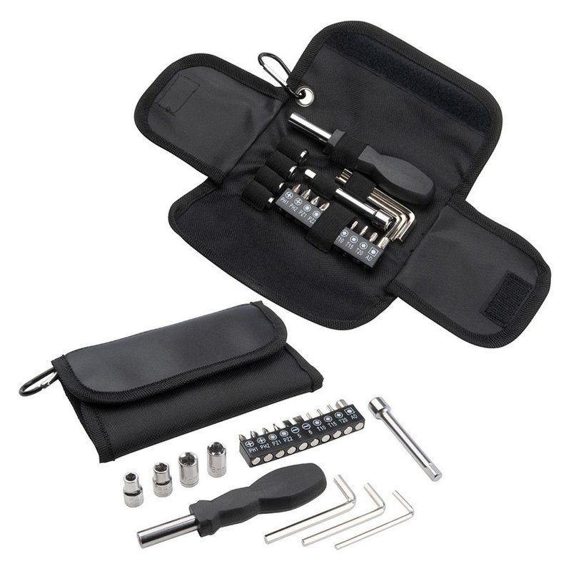 Tool set Essex - 084903, Black