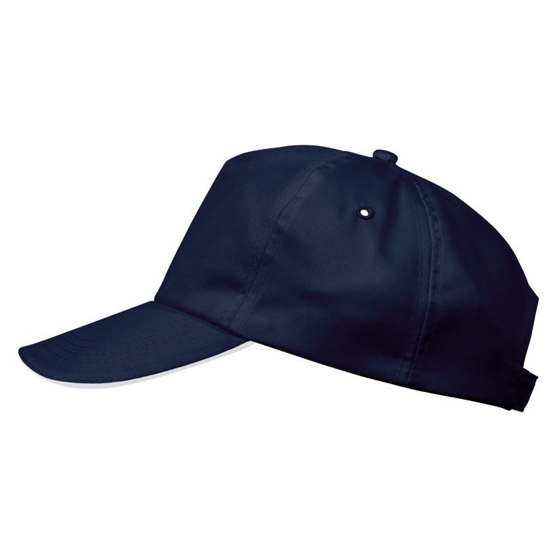 Sapca sandwich 5 panele velcro - 060744, Blue Sapca sandwich 5 panele velcro - 060744, Blue