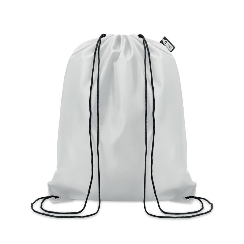 SHOOPPET - Sac cu cordon 190T RPET MO9440-06, White SHOOPPET - Sac cu cordon 190T RPET MO9440-06, White