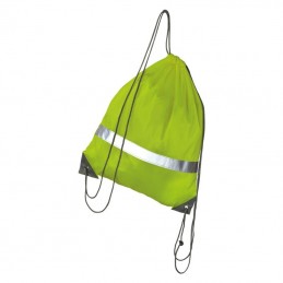 Rucsac cu siret s banda reflectorizanta - 045308, Yellow