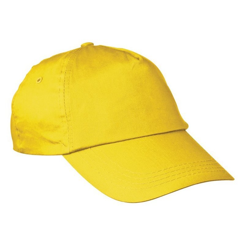 Sapca simpla 5 panele - 044708, Yellow