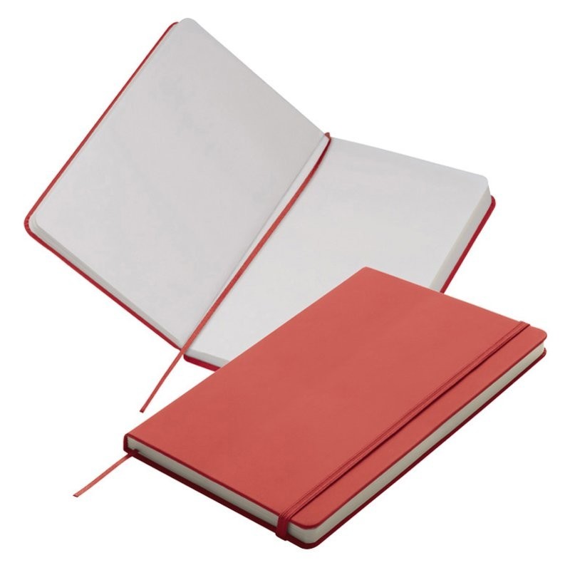 Carnetel A5 160 pagini veline coperti PU - 312105, Red Carnetel A5 160 pagini veline coperti PU - 312105, Red