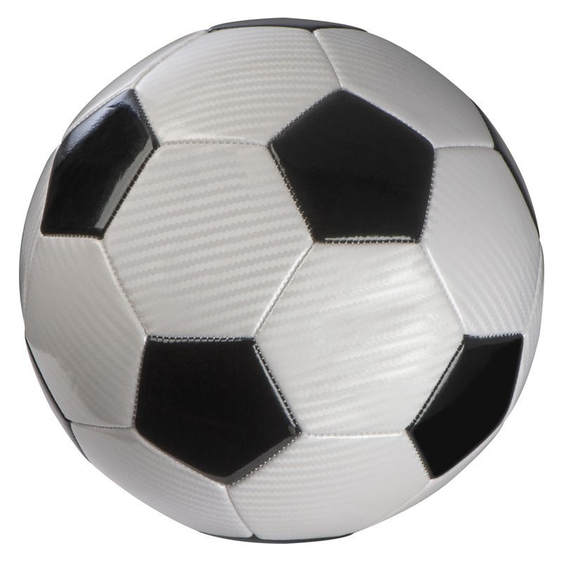 Minge fotbal Hexagon oficial size - 149406, WHITE
