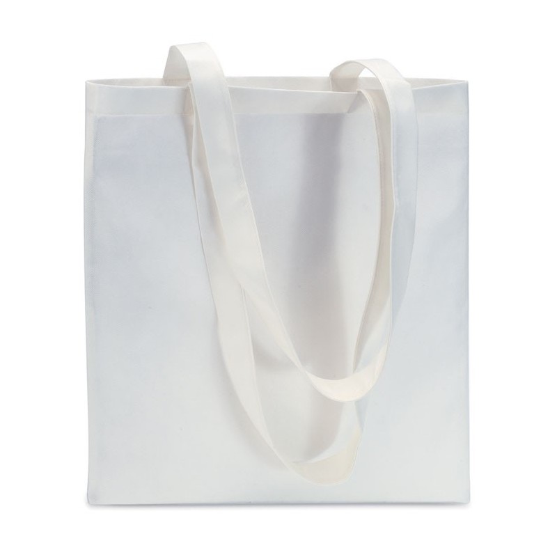 TOTECOLOR - Sacosă de cumpărături neţesut IT3787-06, White TOTECOLOR - Sacosă de cumpărături neţesut IT3787-06, White