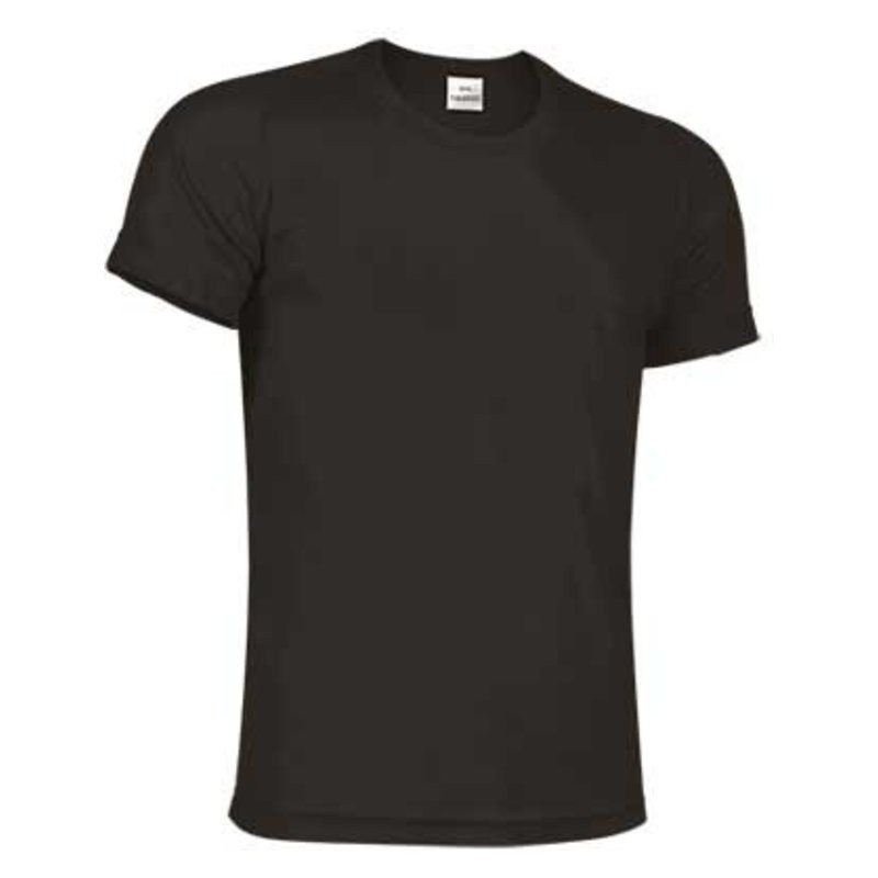 Tricou tehnic unisex 100% poliester 150g/m2 RESISTANCE negru