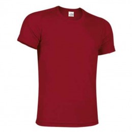 Tricou tehnic unisex 100% poliester 150g/m2 RESISTANCE ROSU