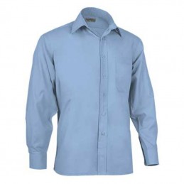 Camasa barbati 65% polyester, 35% cotton. 120 grs/m2 poplin fabric. Oporto Long Sleeves