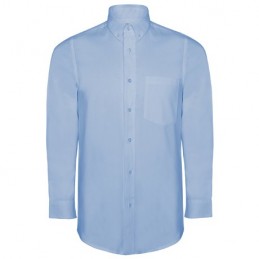 Camasa barbati oxford 70% cotton / 30% polyester, 140 g/m² 5507 ciel