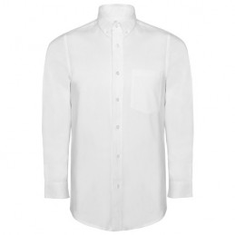 Camasa barbati oxford 70% cotton / 30% polyester, 140 g/m² 5507 ALB