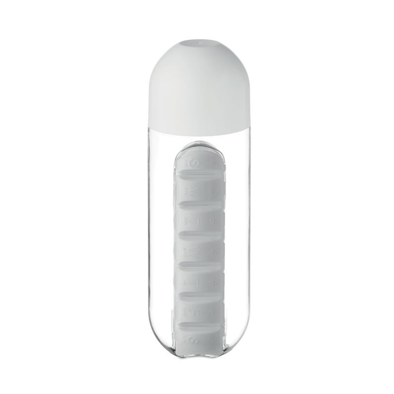 BOTTLE PILL - Sticlă organizator medicamente MO9249-06, White BOTTLE PILL - Sticlă organizator medicamente MO9249-06, White