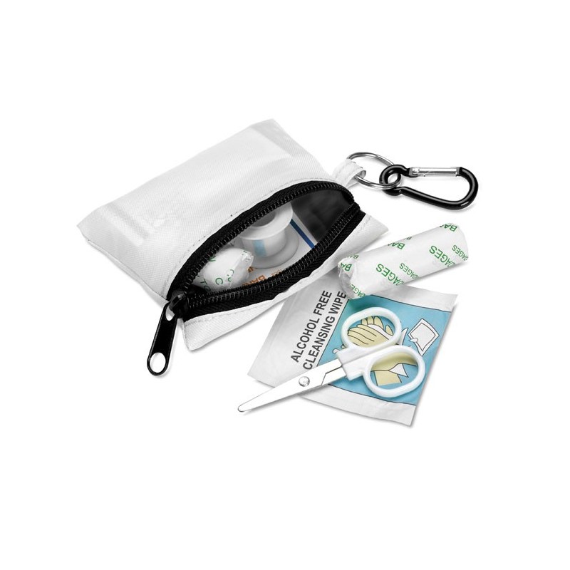 MINIDOC - Trusă de prim ajutor /carabină MO7202-06, White MINIDOC - Trusă de prim ajutor /carabină MO7202-06, White