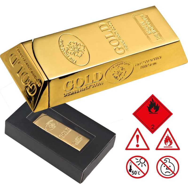 Brichetă ”Lingou de aur” - 9874198, Gold