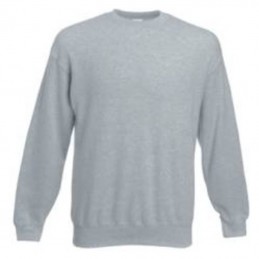 Bluza maneca lunga 80 % bumbac F41 SET-IN gri