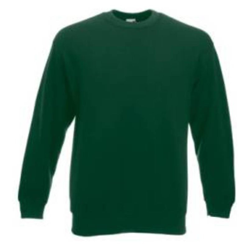 Bluza maneca lunga 80 % bumbac F41 SET-IN verde