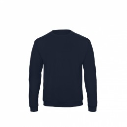 Bluza maneca lunga bumbac 50% Crewneck UNISEX sweatshirt navy