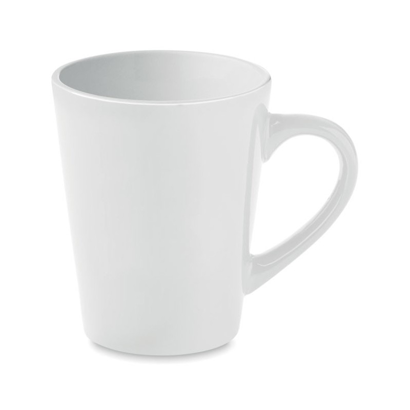 TAZA - Cană ceramică de cafea 300 ml  MO8831-06, White