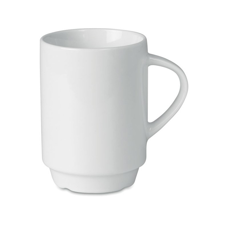VIENNA - 200ml porțelan halbă MO9079-06, White VIENNA - 200ml porțelan halbă MO9079-06, White