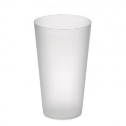 FESTA CUP - Frosted PP cup 550 ml          MO9907-26, Transparent white