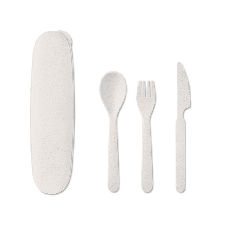 SIYA - Set de tacâmuri cu 3 piese MO9744-06, White SIYA - Set de tacâmuri cu 3 piese MO9744-06, White