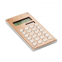 CALCUBAM. Calculator bambus cu 8 cifre   MO6215-40, wood