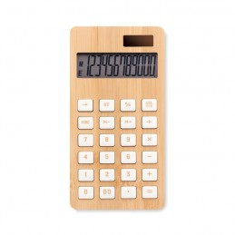 CALCUBIM. Calculator bambus cu 12 cifre  MO6216-40, wood