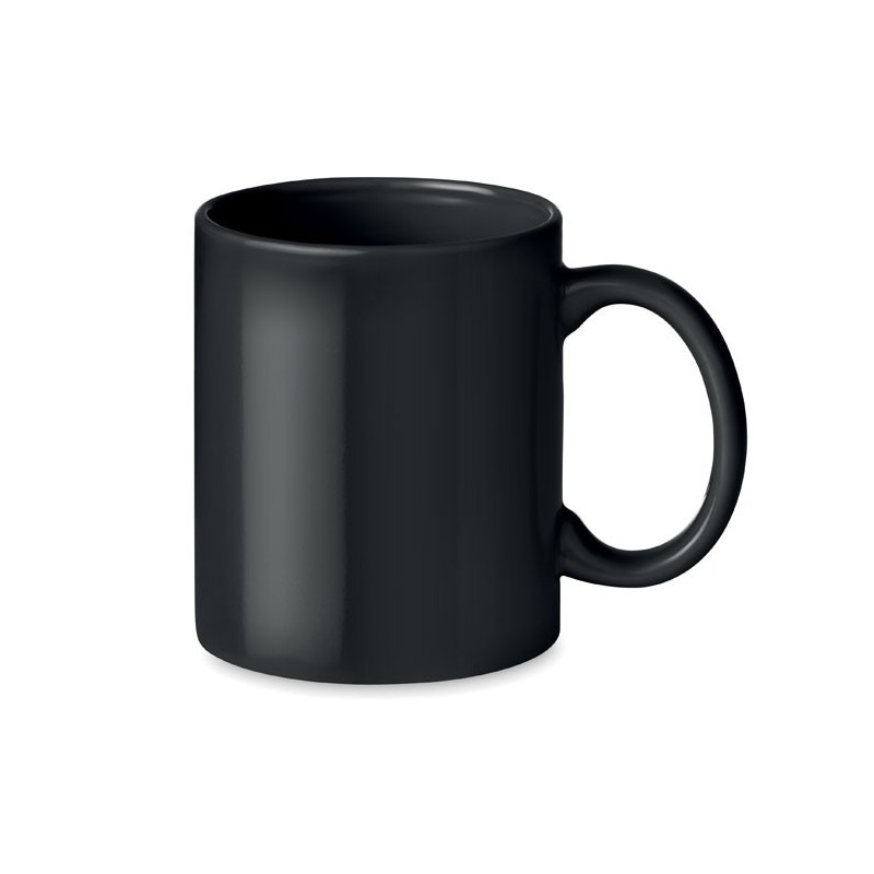 DUBLIN TONE. Cană ceramică colorată MO6208-03, black DUBLIN TONE. Cană ceramică colorată MO6208-03, black