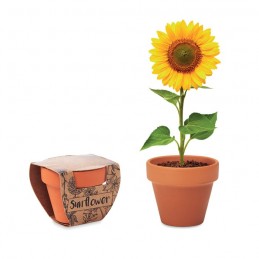 SUNFLOWER. Vas "floarea soarelui"         MO6147-40, wood