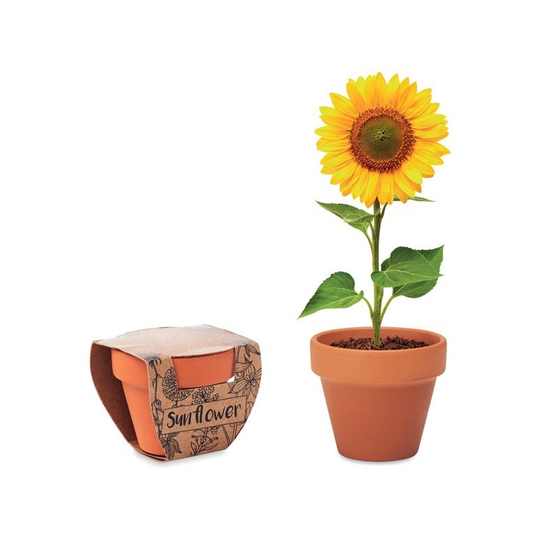 SUNFLOWER. Vas "floarea soarelui"         MO6147-40, wood