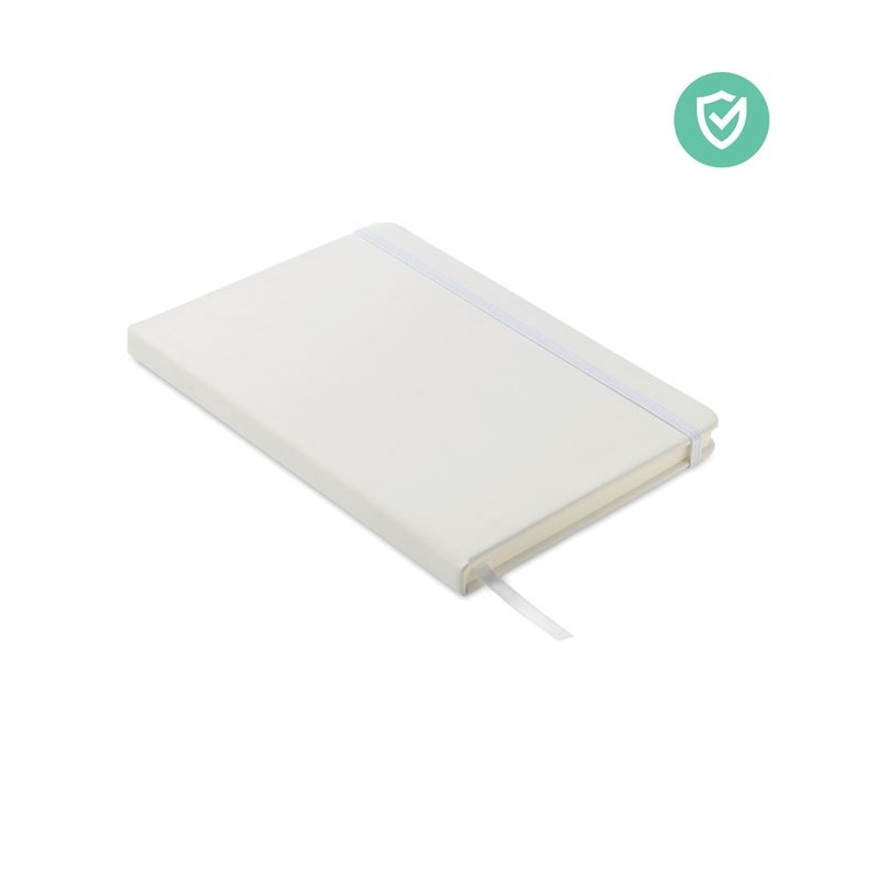 ARCO CLEAN. Caiet antibacterian liniat A5 MO6141-06, white ARCO CLEAN. Caiet antibacterian liniat A5 MO6141-06, white