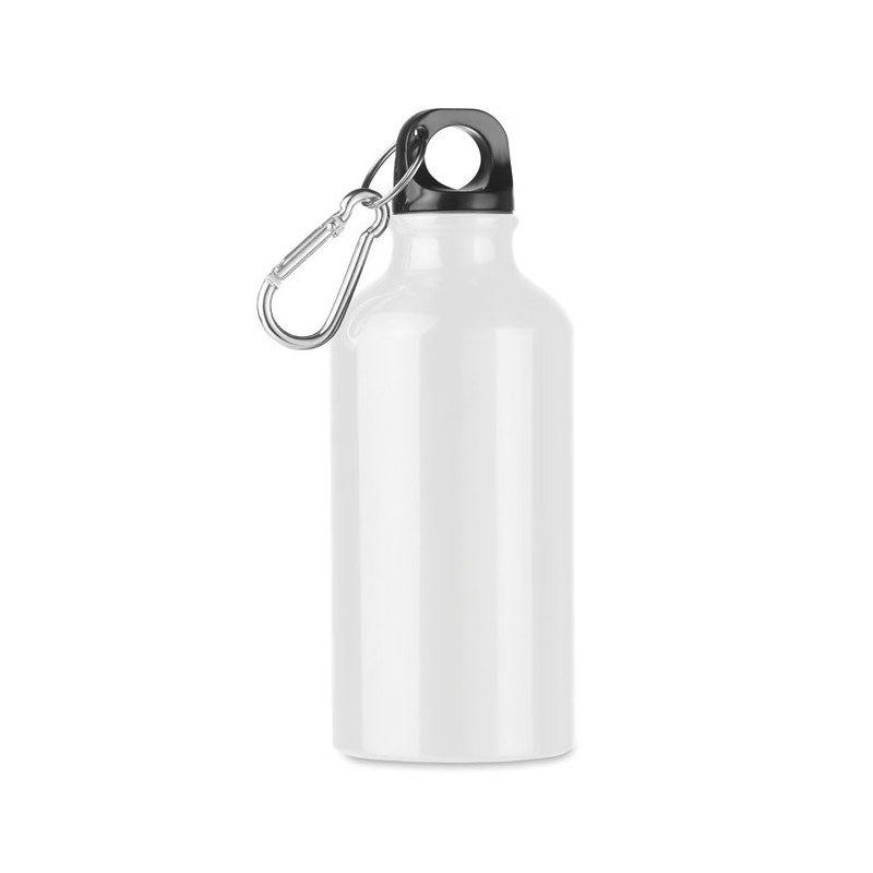 MID MOSS - Sticlă din aluminiu de 400 ml  MO9805-06, White