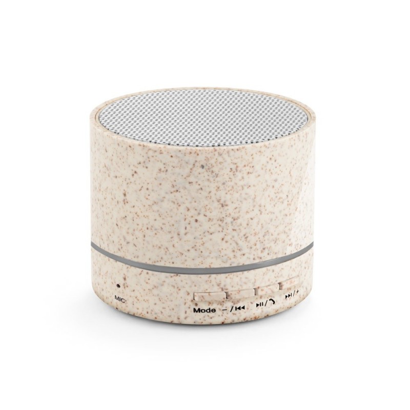 LINEU. Boxa portabila de 3W și transmisie bluetooth 5.0. - 97930-160, Natural LINEU. Boxa portabila de 3W și transmisie bluetooth 5.0. - 97930-160, Natural