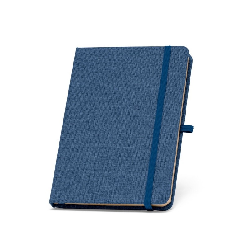 BOYD. A5 Notepad- carnetel A5 coperta material reciclat RPET file liniate - 93276-104, Albastru