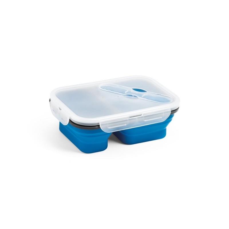 DILL. Caserola compartimentata Recipient etanș retractabil de 480 și 760 ml - 93848-104, Albastru DILL. Caserola compartimentata Recipient etanș retractabil de 480 și 760 ml - 93848-104, Albastru
