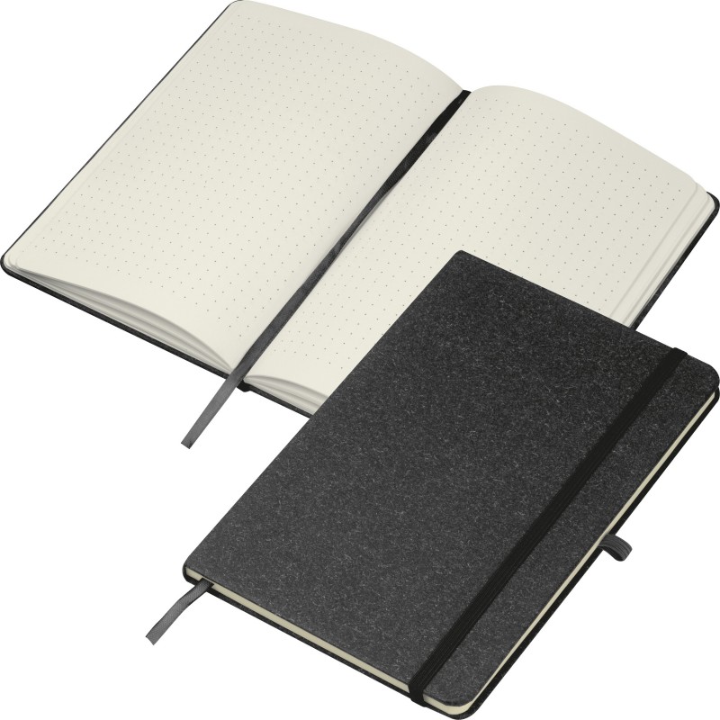Carnetel A5 Notes din hârtie reciclată - 2179903, Black Carnetel A5 Notes din hârtie reciclată - 2179903, Black