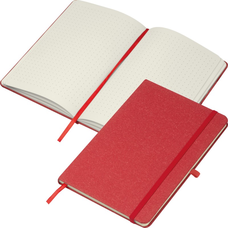 Carnetel A5 Notes din hârtie reciclată - 2179905, Red