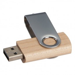 USB din lemn, 4GB - 2087601, Brown